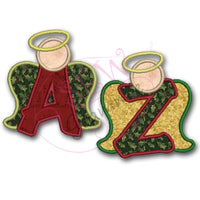 Angel Alpha Applique Set A-Z