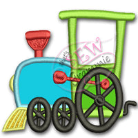 Choo Choo Train Engine Applique Design