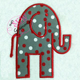 Elephant Applique Design