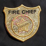 Fire Badge Applique Design