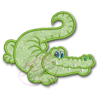 Alligator Gator Boy - Gaston Applique Design