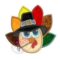 Grammie's Little Turkey Applique Design