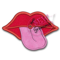 In the Hoop Blah Lolli-Proppie Lips for Valentines Lollipops