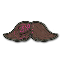In the Hoop Mustache Lolli-Proppie for Valentine Lollipops