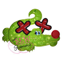 Rudolph Alligator Applique Design Rudi Gator
