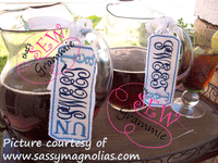 ITH Raggy Tag Tea Time - SMALL set only In the Hoop