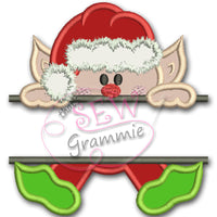 Split Elf Applique Design