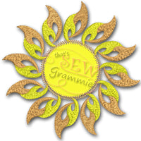 Sunshine Applique Design